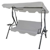 Садовые качели GardenLine KRE5422 Grey фото №1 — интернет-магазин Desire.md