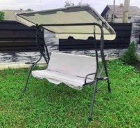 Садовые качели GardenLine KRE5422 Grey фото №3 — интернет-магазин Desire.md