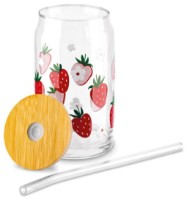 Borcan pentru băuturi Tadar Strawberry 450ml imaginea #3 — magazin online Desire.md