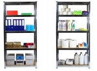 Unitate de rafturi de depozitare GardenLine GWI0612 222x110x50cm 1050kg imaginea #2 — magazin online Desire.md