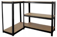 Unitate de rafturi de depozitare GardenLine GWI7392 180x90x40cm Black imaginea #7 — magazin online Desire.md