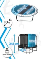 Батут Thunder Inside Elite 10FT Black (NX-00000142) фото №3 — интернет-магазин Desire.md