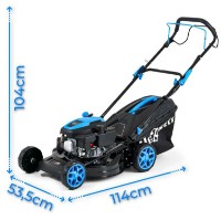 Maşina de tuns gazonul pe benzină Hexwelt Mower 150 (HW-KS-150) imaginea #3 — magazin online Desire.md