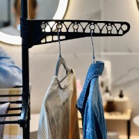 Uscător de rufe Konighoffer 76x55x155cm Black imaginea #6 — magazin online Desire.md