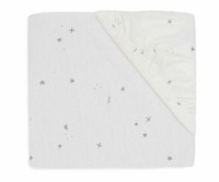 Детская простынь Jollein Jersey Twinkling Sea Green 120x60cm (511-507-67102) фото №3 — интернет-магазин Desire.md