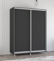 Dulap cu uşi glisante Mobildor-Lux Aron-S 160x220 Anthracite (arons4034) imaginea #1 — magazin online Desire.md