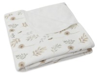 Plapumă pentru bebeluși Jollein Jersey Wild Flowers 75x100 (513-511-66098) imaginea #1 — magazin online Desire.md