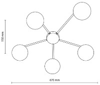 Люстра Tk-Lighting Elton (10262) фото №3 — интернет-магазин Desire.md