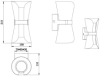 Candelabru de perete Trio 218600231 imaginea #4 — magazin online Desire.md