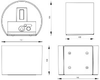 Candelabru de perete Trio Genie (R24161687) imaginea #4 — magazin online Desire.md