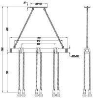 Люстра Trio Wilma (R30130626) фото №3 — интернет-магазин Desire.md