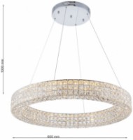 Lustră Lampardi Aurora LP112-D80 imaginea #3 — magazin online Desire.md