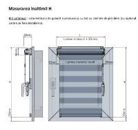 Рулонные шторы Msrolls Marmura M 213 Beige 0.45x1.70m фото №3 — интернет-магазин Desire.md