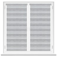 Rolete textile Msrolls Day Night Line 601/3 Grey 0.95x1.70m