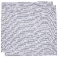 Pelinci Jollein Miffy Miffy Stripe Navy 2pcs 115x115 (535-852-68008)