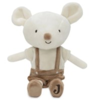 Jucărie de pluș Jollein Mouse Bowie (037-001-67074)