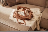 Plapumă pentru bebeluși Jollein Muslin Fringe Ivory 75x100 (521-511-66041) imaginea #4 — magazin online Desire.md