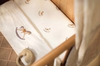 Детская простынь Jollein Nostalgic Ride 120x150cm (008-524-67103) фото №2 — интернет-магазин Desire.md