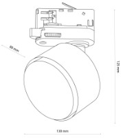 Трековые системы освещения Tk-Lighting Tracer (6060) фото №2 — интернет-магазин Desire.md