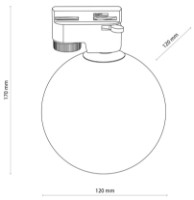 Трековые системы освещения Tk-Lighting Tracer Glass (4923) фото №3 — интернет-магазин Desire.md