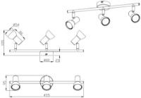 Spot Trio Cantar (R81793032) imaginea #2 — magazin online Desire.md