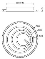 Потолочный светильник Trio Kagawa (625815031) фото №4 — интернет-магазин Desire.md