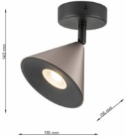 Spot Lampardi Horn LP9032-1WC imaginea #3 — magazin online Desire.md