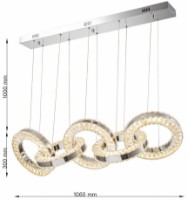 Lustră Lampardi Infinity LP113-5P imaginea #3 — magazin online Desire.md