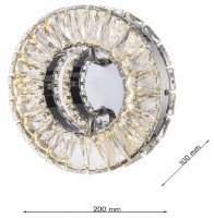 Бра Lampardi Infinity LP117-1WC фото №3 — интернет-магазин Desire.md