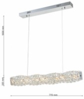 Люстра Lampardi Perla LP123-L100 фото №3 — интернет-магазин Desire.md