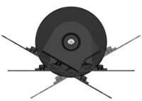 Suport pentru monitor Multibrackets M VESA Bolt Down TV-mount Turn 200 Max imaginea #7 — magazin online Desire.md