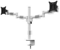 Suport pentru monitor Multibrackets M VESA Deskmount Officeline Dual White imaginea #2 — magazin online Desire.md
