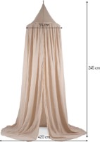 Copertină pentru pătuț Jollein Nougat (002-005-00093) imaginea #2 — magazin online Desire.md