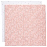 Pelinci Jollein Paisley & Halo Rosewood GOTS, 2pcs (535-851-66086).