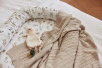 Плед Jollein Pure Knit Nougat GOTS 100x150 (516-522-67011) фото №2 — интернет-магазин Desire.md