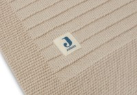 Плед Jollein Pure Knit Nougat GOTS 100x150 (516-522-67011) фото №3 — интернет-магазин Desire.md
