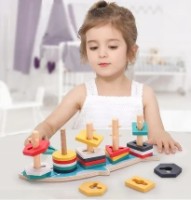 Сортер New World Shark Five Sets of Columns (JHTOY-316) фото №4 — интернет-магазин Desire.md