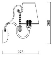 Candelabru de perete Maytoni FR306-01-W imaginea #2 — magazin online Desire.md