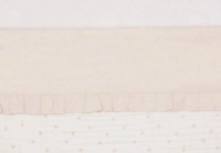Cearșaf pentru copii Jollein Ruffle Natural 75x100cm (008-511-66041) imaginea #2 — magazin online Desire.md