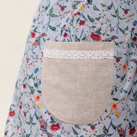 Șorț de bucătărie Ponti Flowers Blue imaginea #2 — magazin online Desire.md