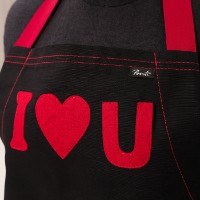 Șorț de bucătărie Ponti Unisex Jeans I Love You imaginea #4 — magazin online Desire.md