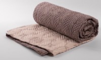 Cuvertura Comfy House Alina Cotton 220x200 Beige/Brown (6690) imaginea #2 — magazin online Desire.md