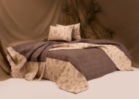 Cuvertura Comfy House Alina Cotton 220x200 Beige/Brown (6690)