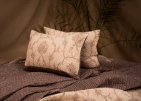 Cuvertura Comfy House Alina Cotton 220x200 Beige/Brown (6690) imaginea #3 — magazin online Desire.md