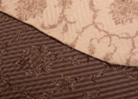 Cuvertura Comfy House Alina Cotton 220x200 Beige/Brown (6690) imaginea #5 — magazin online Desire.md