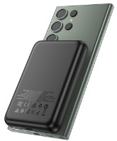 Acumulator extern Hoco J141 Grace 10000mAh Black imaginea #2 — magazin online Desire.md