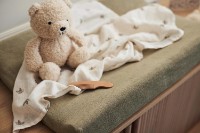 Husa pentru saltea de infasat Jollein Terry Olive Green 50x70 (550-503-67058) imaginea #2 — magazin online Desire.md