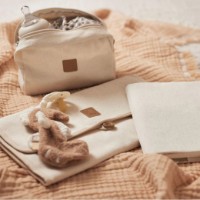 Мягкий пеленальный матрасик Jollein Twill Natural (096-001-68021) фото №4 — интернет-магазин Desire.md