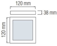 Потолочный светильник Horoz Catalina-12/S (0160821012010) фото №3 — интернет-магазин Desire.md