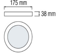 Plafonieră Horoz Catalina-18 (0160811018020) imaginea #3 — magazin online Desire.md